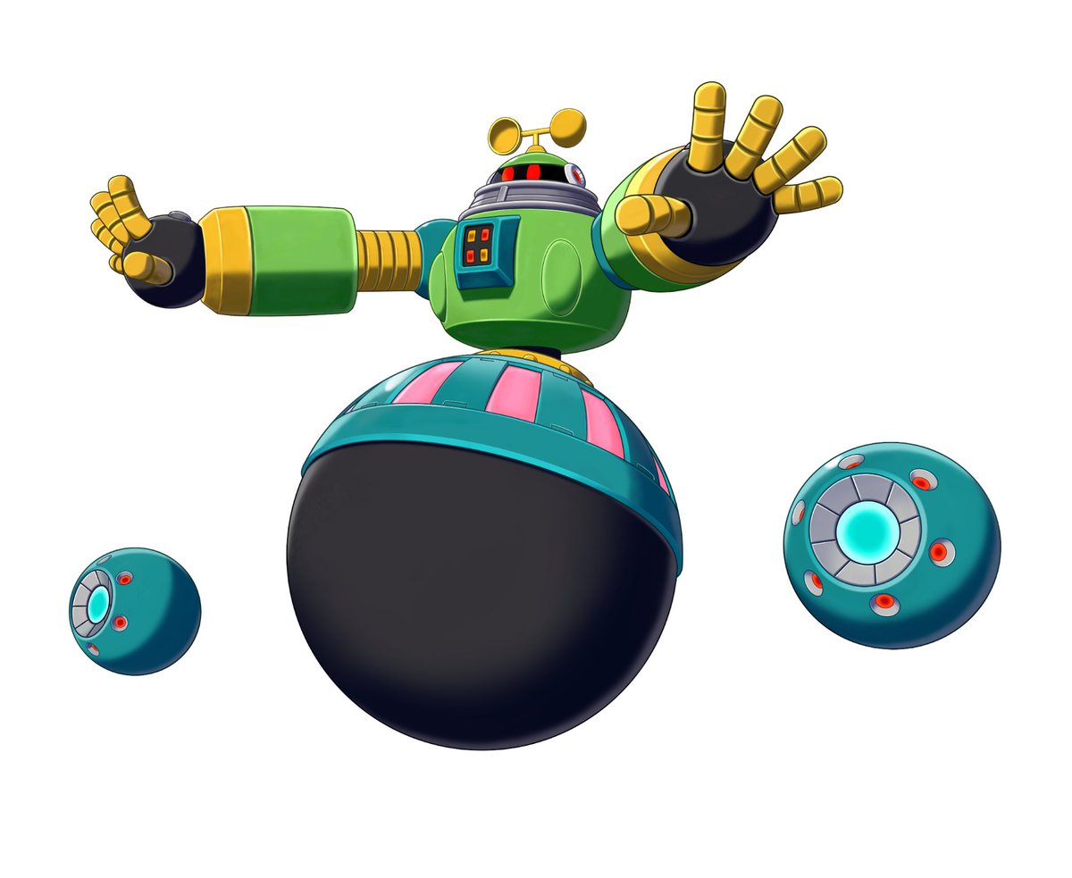 ROCKMAN_UNITY's tweet photo. 🪐【シリーズ復活ボスロボット：アストロマンR】🪐
『ロックマン8』で多くのプレイヤーを苦しめた「アストロマン」が、再びロックマンたちの前に！

再び相まみえることとなるその姿と、さらにパワーアップした戦いぶりにも注目です！
#ロックマン #ロックマンDO https://t.co/Gx82RbjT7g