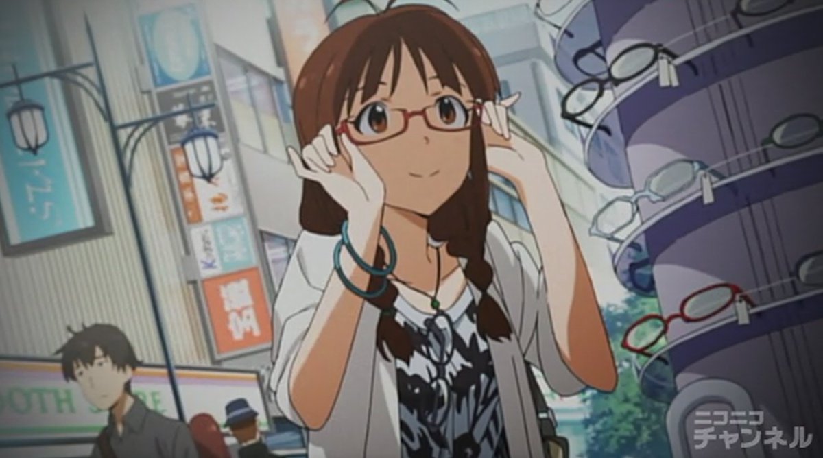 asuka9801's tweet photo. 765プロのメガネと言えば、りっちゃんですね
＃メガネの日 https://t.co/Fg4THeIfKc