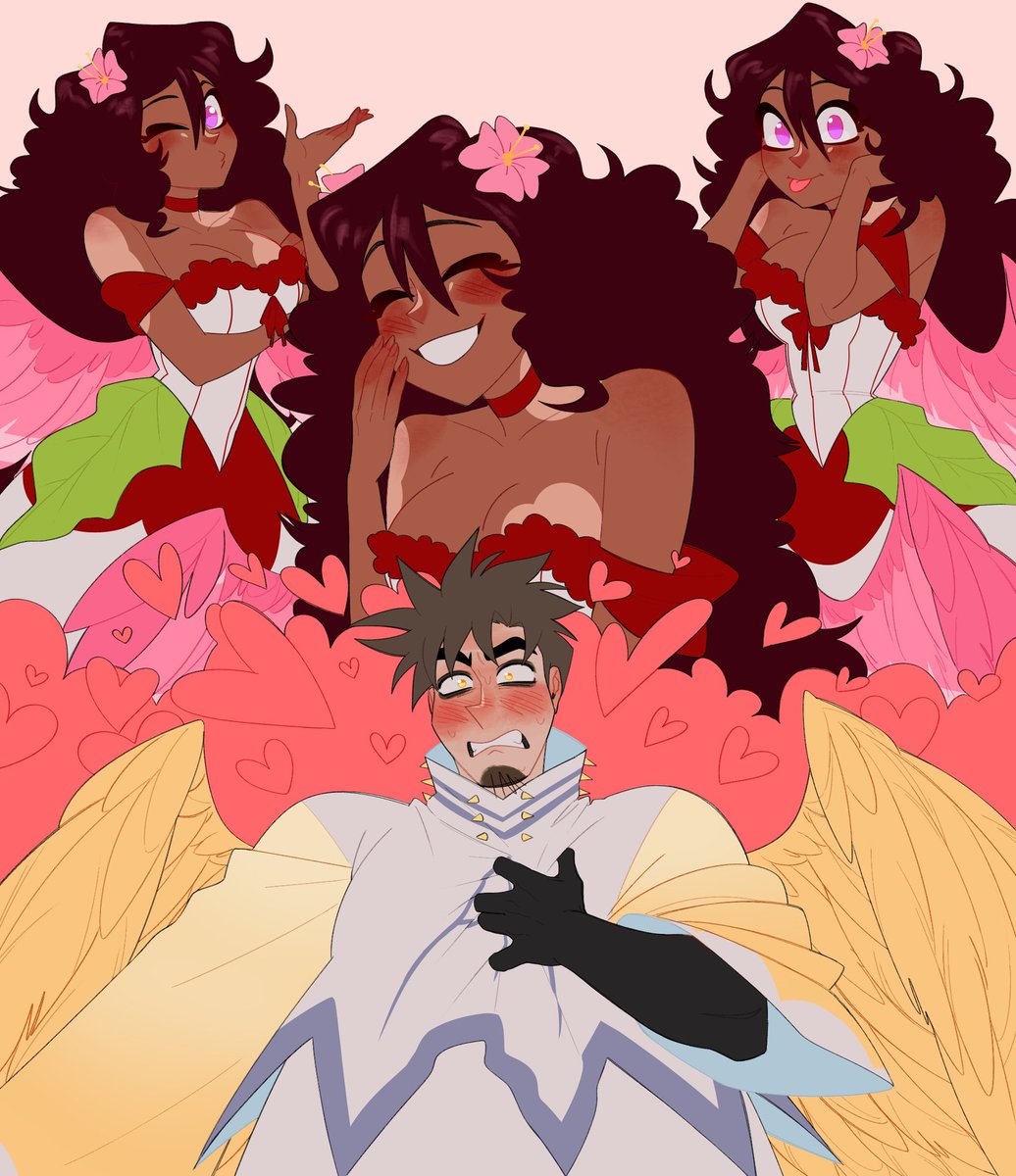 Whiteartblood's tweet photo. Still hold this comm I got from Deya of my Eve with Adam so close to my heart https://t.co/iimB86Q4Wv