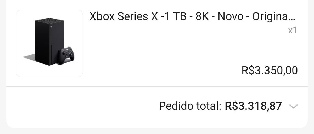 __L_e_0_'s tweet photo. @SXGAMESoficial Caraca, aumentou pra caramba, paguei pouco mais de 3k no meu, comprei junho de 2024 https://t.co/gQGHXYeaUm