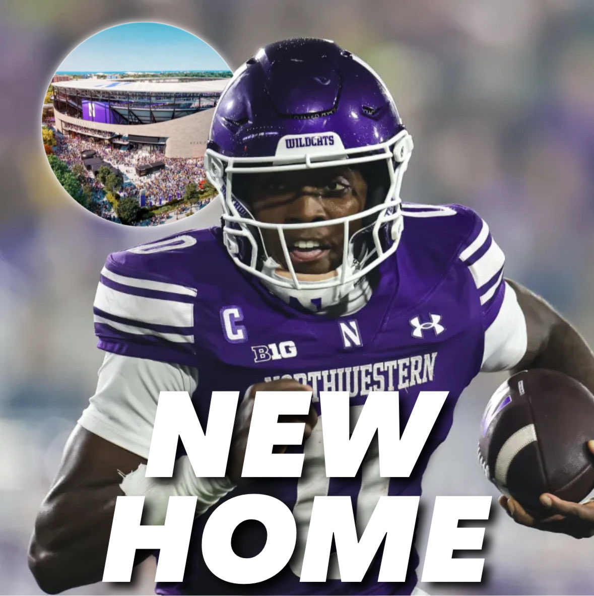 GrantCalNCAA's tweet photo. 🚨 REPORT: Northwestern will officially open New Ryan Field on Friday night when the Wildcats host Penn State.

The new stadium cost nearly $900 million to construct and features a capacity of just 35,000, making it the smallest venue in the Big Ten.

Northwestern officials have described it as one of the premier stadiums in college football and believe the intimate environment will provide a significant home-field advantage.

The university reportedly considered adding another 15,000 seats.

Then someone asked who the fuck was going to sit in them.

— Grant Callahan, CSN

#Northwestern #B1GFootball