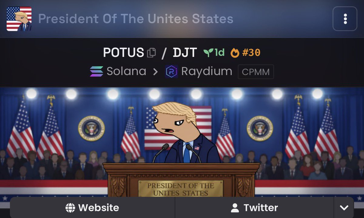 CryptoLord100x's tweet photo. $BODEN went 700m in 2024

$POTUS will do something crazy soon

Market is lacking a retarded meme runner

President of the “Unites” States

EDETAdjB1N8AARfoWWTwxeUJiNFjGAEhBv1JBePnagoh https://t.co/9mkvn32rfv