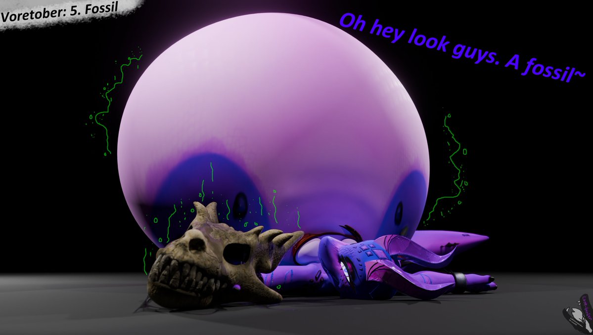 DatVampireBun's tweet photo. 5. Fossil
#vore #voretober #voretober2026 #kobold https://t.co/EfI0F0Bsn9