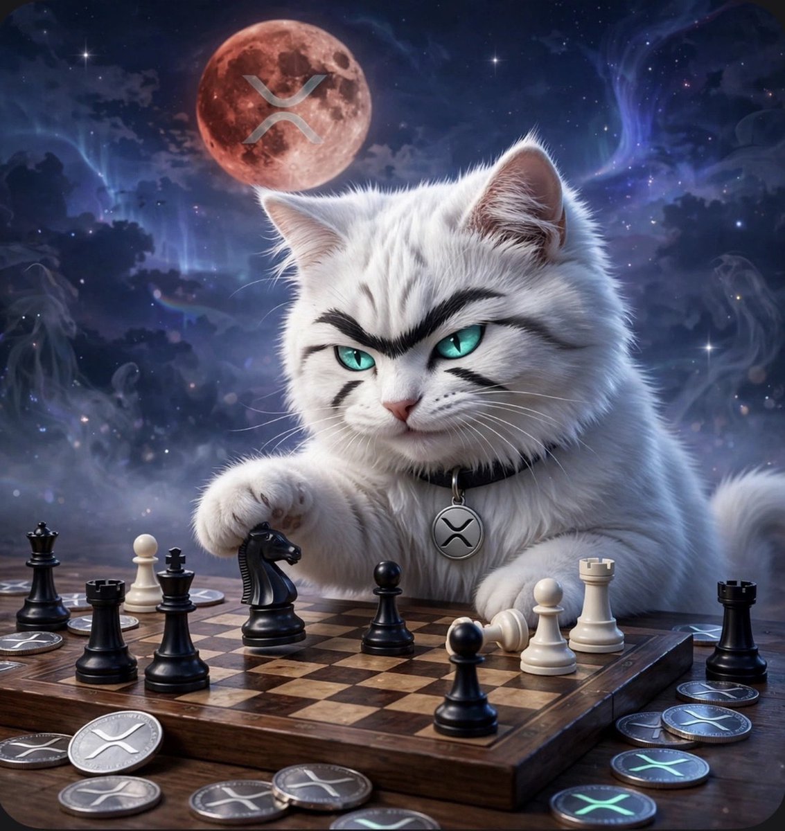 XRPCatSolana's tweet photo. @Xaif_Crypto You're saying buying any XRP flywheels= bullish case scenario 

Fuck it buy $XCAT https://t.co/tMFktdoSbs