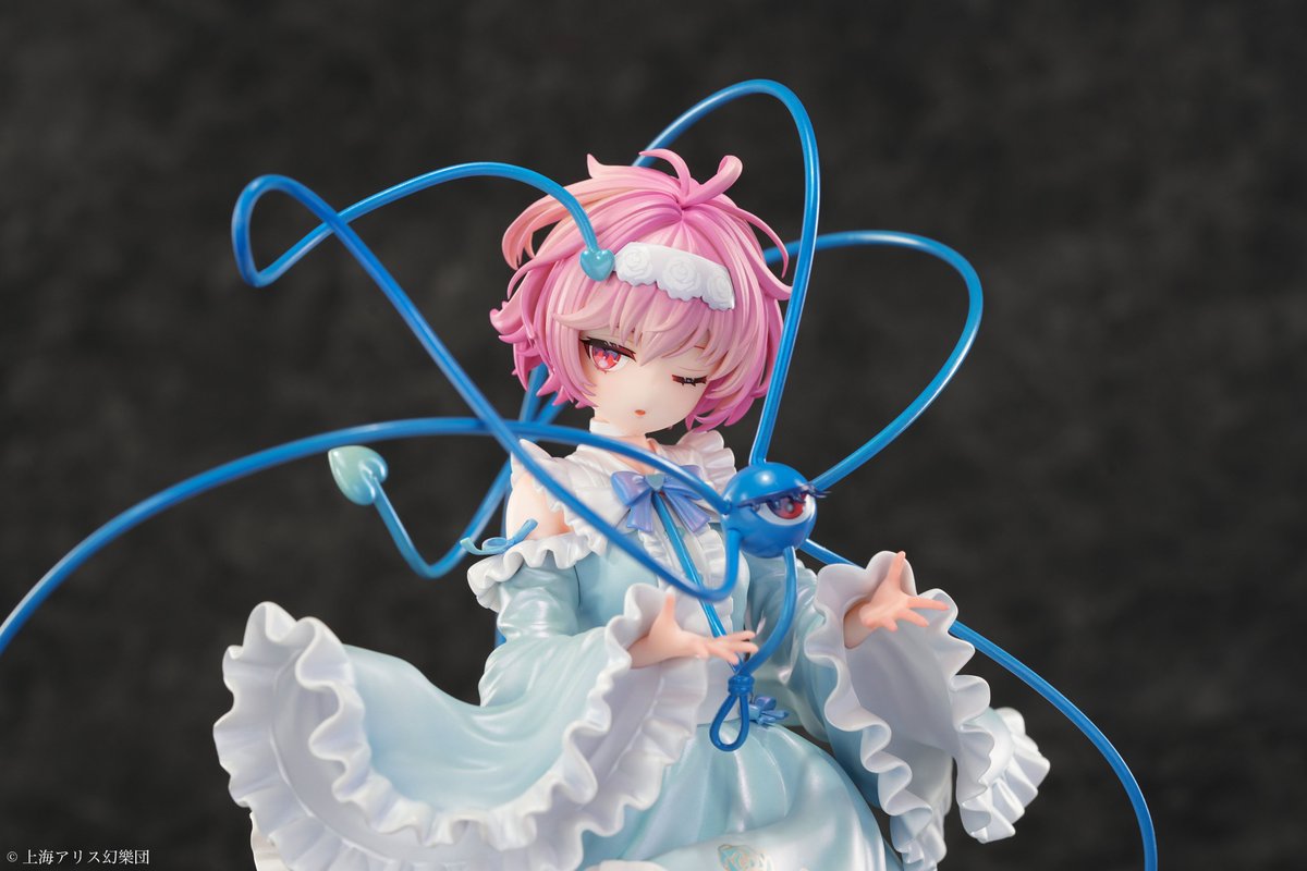 MAGIARTS0906's tweet photo. 🩵【新カラーバリエーション登場・彩色サンプル初公開】🩵
大人気シリーズ『東方Project』より、
イベント限��カラーバリエーション「古明地さとり 水色Ver.」が新登場！
やわらかな水色を纏い、いつもとはひと味違う雰囲気を見せるさとり。
澄んだ色合いが、彼女の可憐さとミステリアスな魅力を引き立てます。
ワンダーフェスティバル上海2026にて限定販売！
ぜひ会場でお迎えください！✨
【数量限定、会場にて先着順販売】
販売価格：1,098元
ブース番号：W5‐A07
開催日：2026年10月3日（土）～4日（日）
会場：上海新国際博覧中心Shanghai New International Expo Centre（SNIEC）
#東方Project