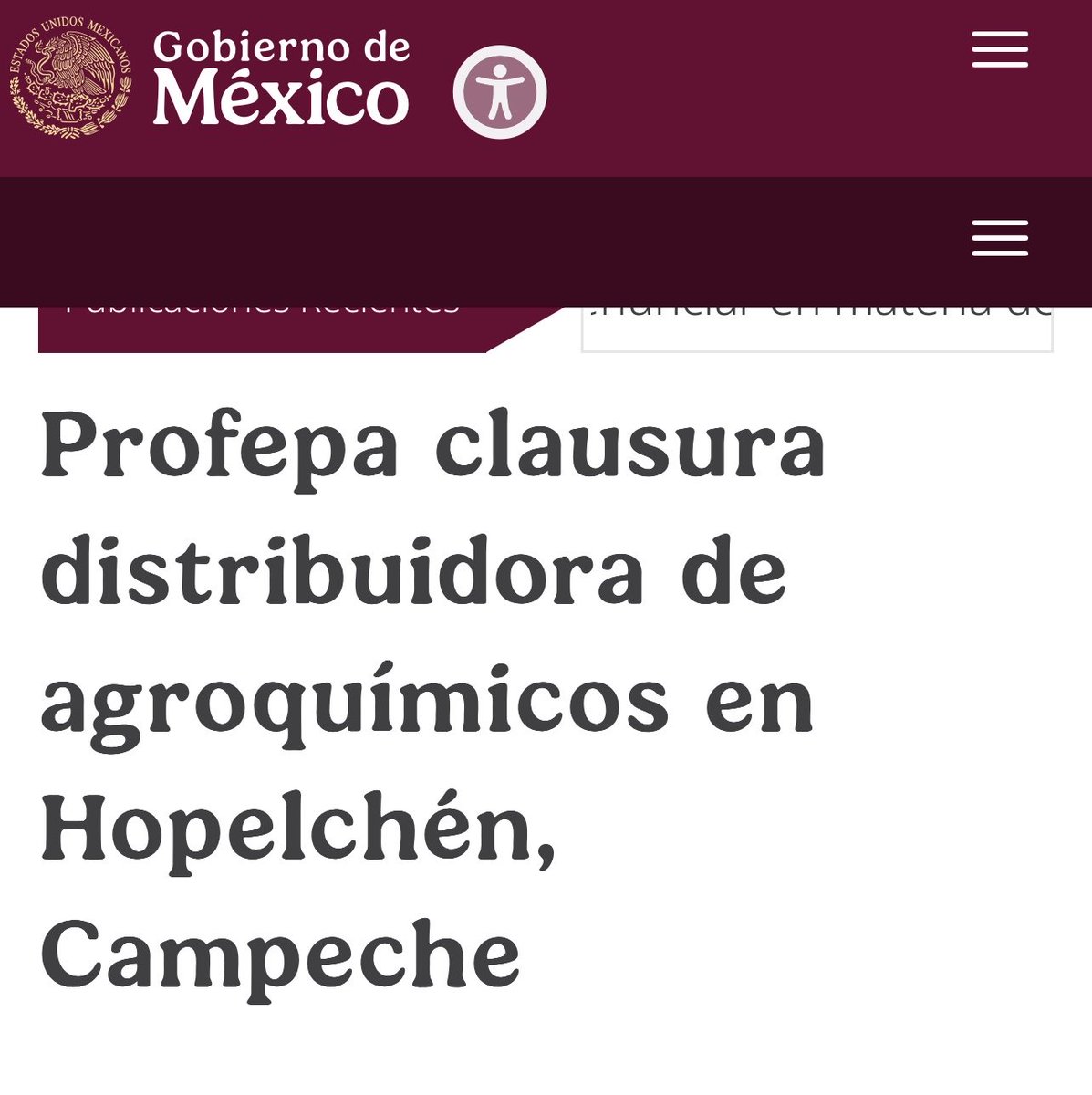 YoAmoaLaCiencia's tweet photo. ¿Qué podía salir mal? PROFEPA dejó plaguicidas peligrosos con un infractor y cuatro meses después ya no los encuentra

El 22 de mayo, PROFEPA encontró en una distribuidora de agroquímicos en Campeche plaguicidas dañados, caducos o con envases rotos que considero residuos peligrosos. 

Los aseguró y después tomó la decisión de dejarlos en las mismas instalaciones bajo depositaría.

Es decir, dejó al infractor como responsable de cuidarlos.

La propia PROFEPA había documentado que el establecimiento no acreditó registro ante SEMARNAT, carecía de bitácoras y manifiestos para manejar residuos peligrosos, no tenía seguro ambiental vigente ni un área adecuada para almacenarlos. 

Cuando PROFEPA regresó el 9 de septiembre, casi cuatro meses después, encontró que la cantidad asegurada había “disminuido considerablemente” y el establecimiento no acreditó qué ocurrió con esos residuos. 

Ahora lo clausuró y presentó una querella por lo que calificó como “depositaría infiel equiparada al abuso de confianza”.

O lo que es lo mismo confiaron pero les dieron gane…

Mariana Boy tiene que explicar ¿cómo es que se les hizo buena idea dejar plaguicidas peligrosos precisamente con un establecimiento que incumplía las condiciones para manejarlos?

Sí esos plaguicidas provocaron un accidente o contaminación ¿quién se hará responsable?