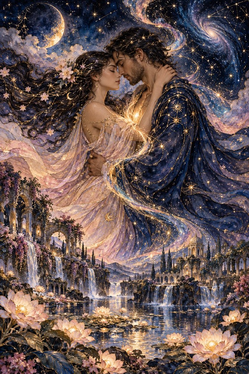 manticflame's tweet photo. Dream me in tender stars, I will dream you in intimate paradises~ https://t.co/x3olFO7O0z