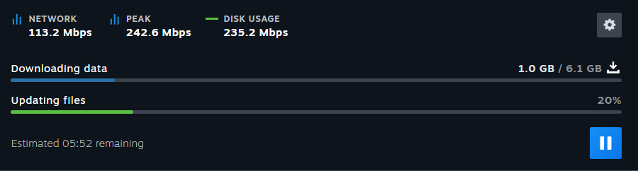 HyperFixat1ons's tweet photo. 6.1 GB? I beg your pardon? #limbuscompany https://t.co/dzZ6LNWggJ