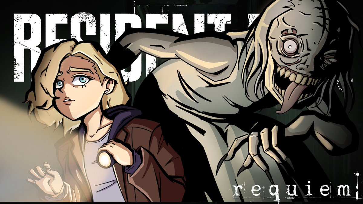 DoodlesAnimPlus's tweet photo. Thumbnail for my new Resident Evil: Requiem video https://t.co/uMhQ2RbULt