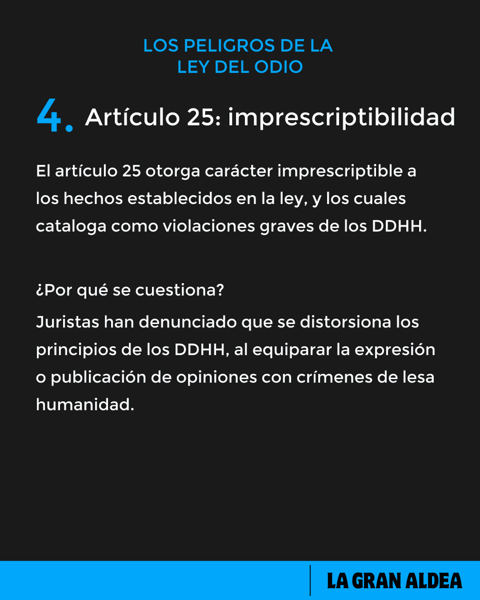 lagranaldea's tweet photo. Este #29Sep, Delcy Rodríguez solicitó a la Asamblea Nacional una "reforma parcial" de la Ley contra el Odio.
A propósito de esta petición, repasamos la ambigüedad jurídica detrás de sus artículos más cuestionados 👇
🔗 https://t.co/9ggHS6QJ9y https://t.co/S65vSQnC1b