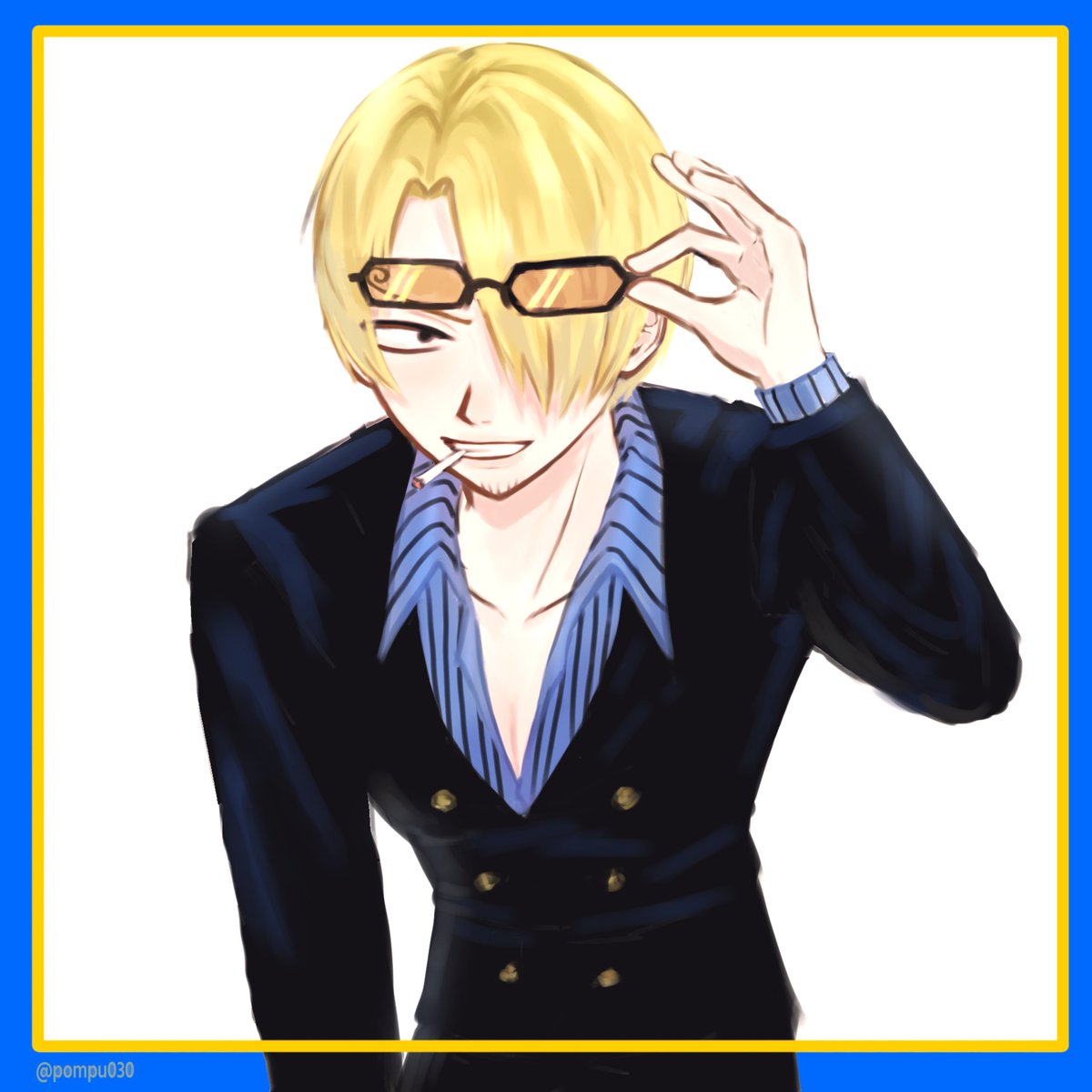 pompu030's tweet photo. 안경상디 #ONEPIECE https://t.co/z8G3bDllmh