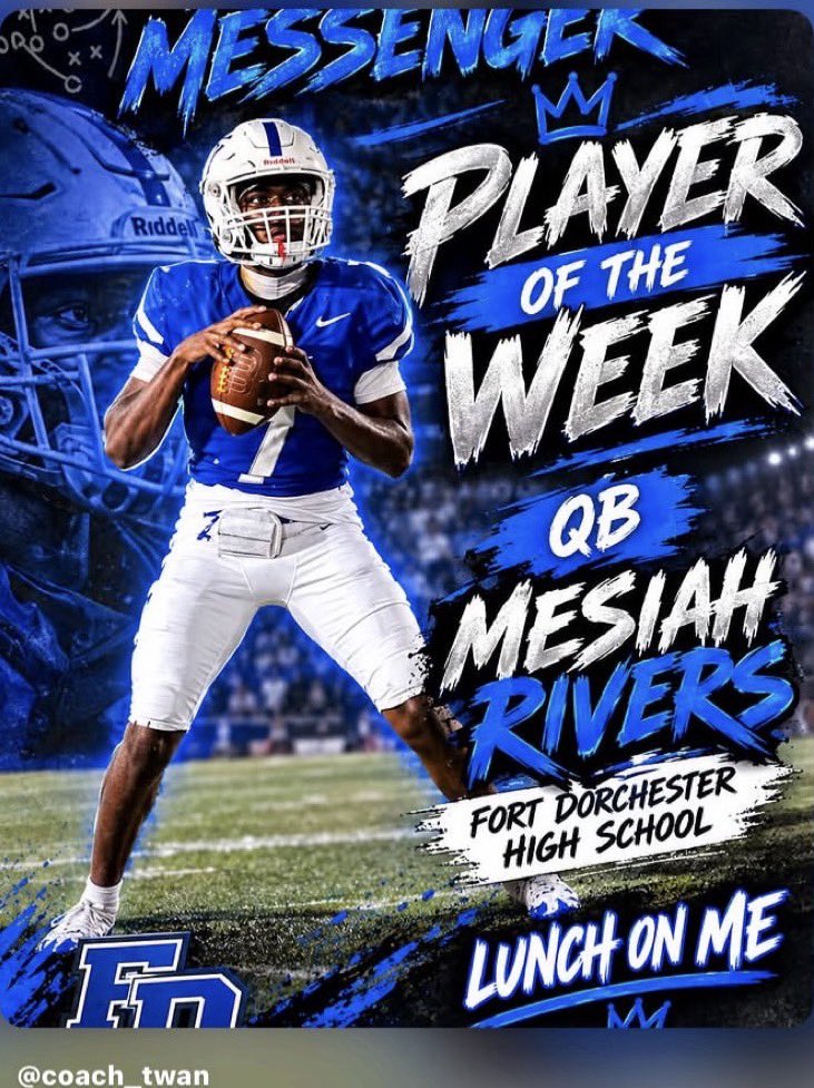 SiahToCold11's tweet photo. Only Can Thank God And Keep Working✝️
@David_Moore5 @FORTDFOOTBALL 
@CoachWalker92 https://t.co/oiAEw1nHap