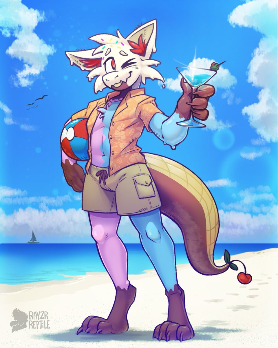 RayzrReptile's tweet photo. Grab a drink or take a scoop 🍨🍹
Done for @blackzippy12 https://t.co/7Dp3PqdYVL