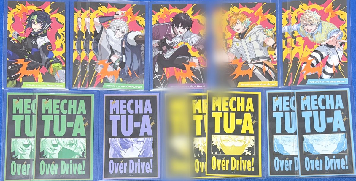 raise_game's tweet photo. 【交換】にじさんじ MECHATU-A 1st LIVE  "Over Drive!" ランダムチェキ風カード めちゃつえー

譲 : 画像1枚目

求 : 画像2枚目

※都内手渡しのみ
検索からでも気軽にお声がけください https://t.co/HJflr8QPRR