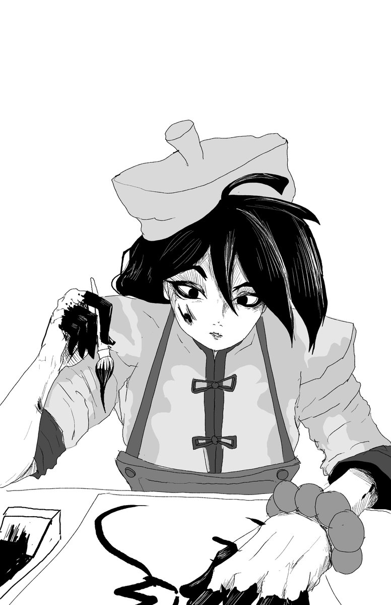 Alsassa1's tweet photo. I did a quick drawing of Violet so I can get back to playing some more Deadlock #deadlock #deadlockfanart https://t.co/THrWcViMF4