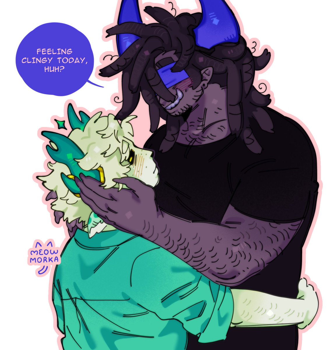 meowmorka's tweet photo. medhammer redraw! 🩷 https://t.co/gxLtBGTpD7