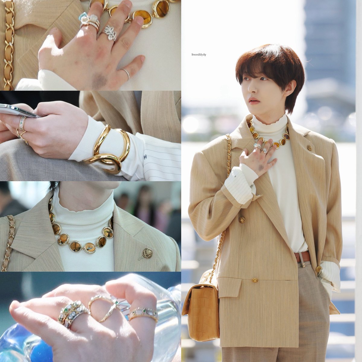 yellowwoodland's tweet photo. renjun's fashion accessories today✨️ https://t.co/2FplcWXGcK