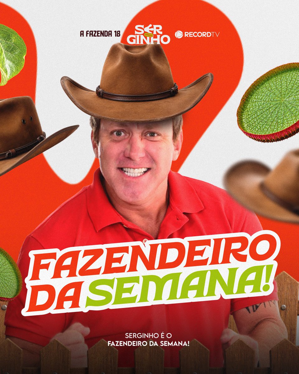 euserginho_'s tweet photo. FAZENDEIRO! 🤠 Com toda determinação e foco na #ProvaDoFazendeiro, ele venceu merecidamente e se livrou da roça! E agora, está com o poder de comandar #AFazenda18 por uma semana. Somos gratos pelo carinho de vocês e por sempre vibrarem boas energias para nosso peão!🤍 #TeamSerginho