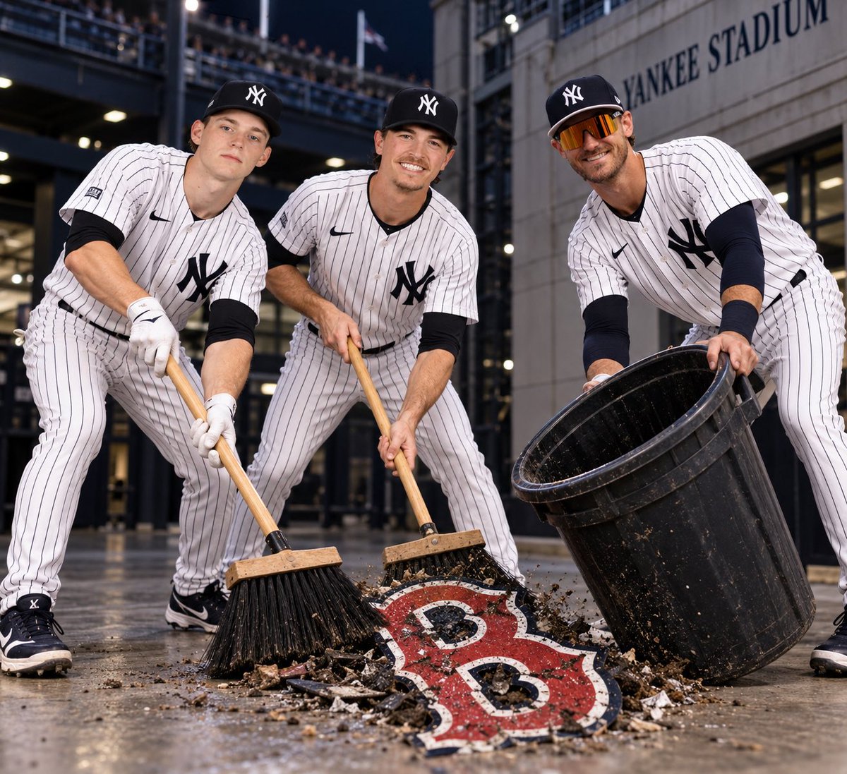 NY_EvilEmpire's tweet photo. Bring out the brooms https://t.co/04BYOz1PLk