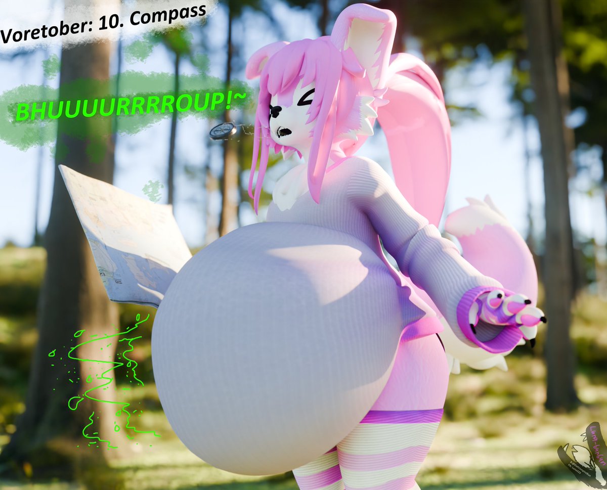DatVampireBun's tweet photo. 10. Compass. 
#vore #voretober #voretober2026 https://t.co/PLOQBSvRoi