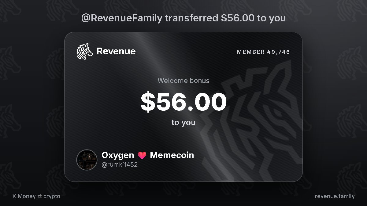 rumki1452's tweet photo. @RevenueFamily I have received $56.00 from @RevenueFamily https://t.co/fwovgpbihr