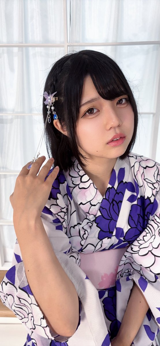 Ruketa_'s tweet photo. たくさんの人に
冬音ゆきの(キプリスモルホォ)が
注目されますように🩵*゜

#冬音ゆきの  
#ふゆね先生へ 
#浴衣 https://t.co/TwffHcTKUb