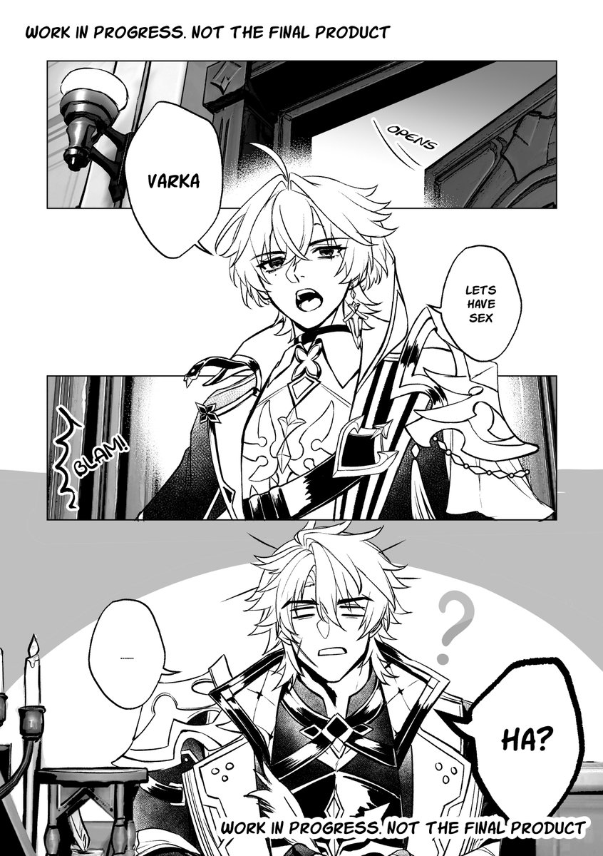 Yamyouw's tweet photo. [NEW DOUJINSHI] 🔞 RAZMAZENEE
Varka > Lohen < Mika #varmihen
A5 | 40P

premise: Lohen should start paying attention with his surrounding, but ANYWAY-

sample (3/9) https://t.co/OBvrhAZ5MQ
