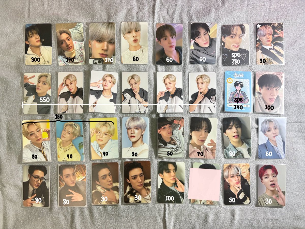 _samoyednooo's tweet photo. พร้อมส่ง 🙇🏻‍♀️

สนใจใบไหนสามารถขอดูเพิ่มเติมได้เลยนะคะ บางใบมีคู่กัน สอบถามก่อนได้นะคะ
ส่วนใหญ่เป็นแจมิน เจโน่ค่ะ

🛵ค่าส่ง 35 (พื้นที่ห่างไกล +15)
#ตลาดนัดnctdream #ตลาดนัดnct https://t.co/bNoKAnxvoc