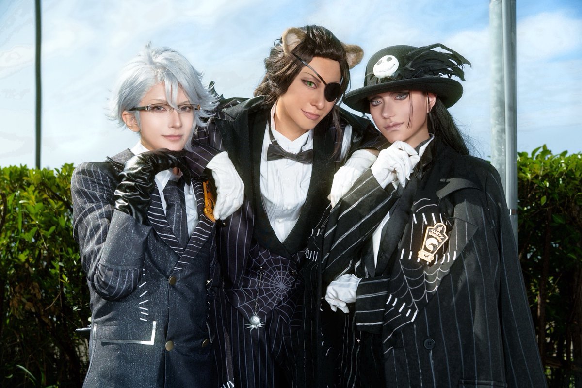 ro65310's tweet photo. ⚠︎cosplayコスプレ
twst／🐙🦁🐍ナイトメア

俺達にイタズラ？

photo @abeyugi https://t.co/btmlLCeCdV