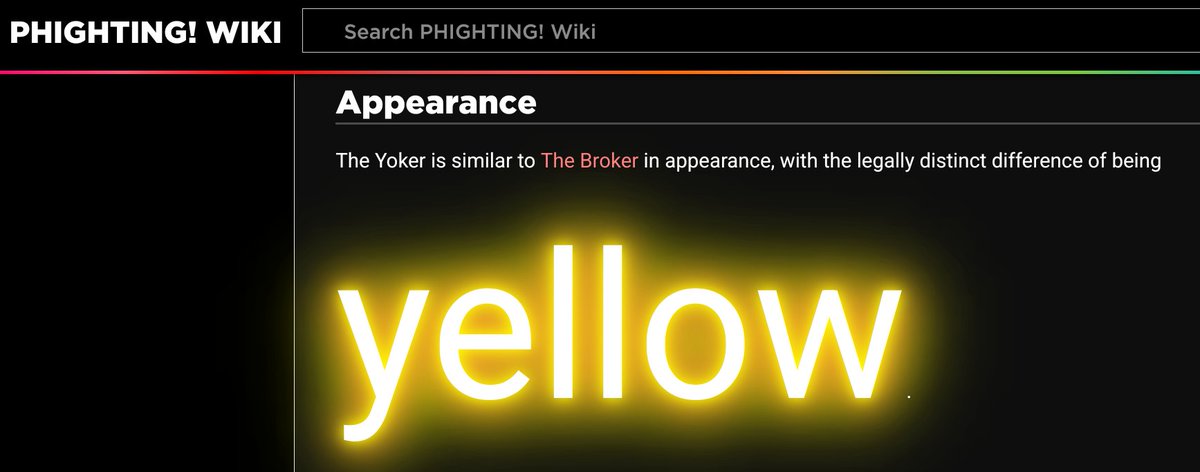 C0reyKalier's tweet photo. phighting wiki is reacting very well with the new update https://t.co/y9S3lx9jb4