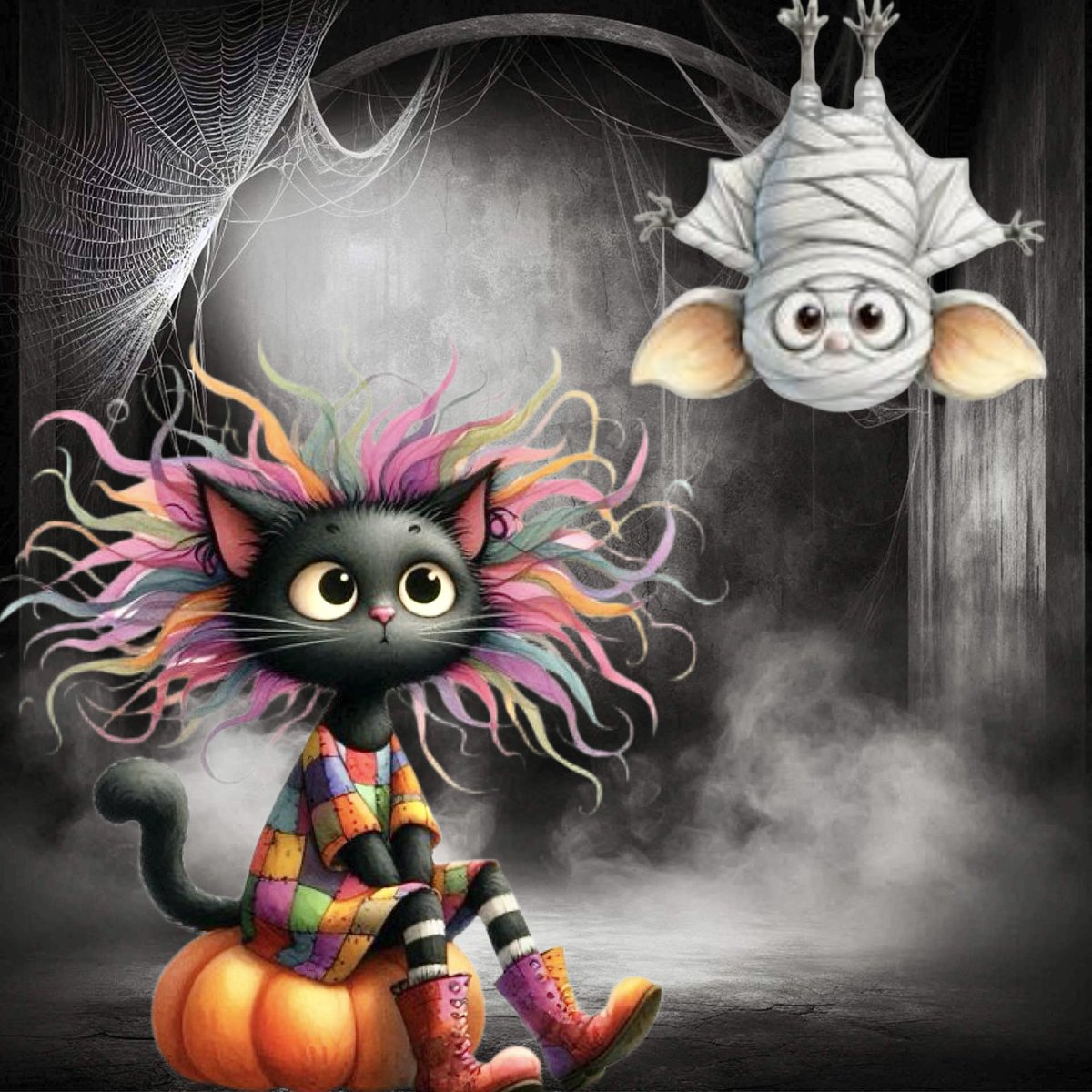 2425sms's tweet photo. first wave Monstober Decorating ☑️ #spooktober #fangsout 🥷🦇❤️‍🔥 https://t.co/SIhO4Kw7uD