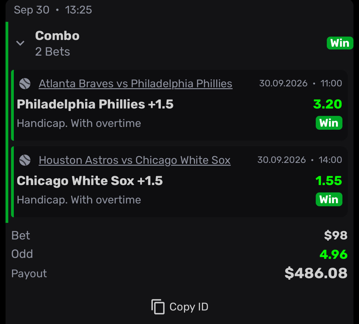itstimbob's tweet photo. Good nights win 💰 @MLB 

Big stream + giveaway for tomorrows @kick stream https://t.co/Dywg0quJdz