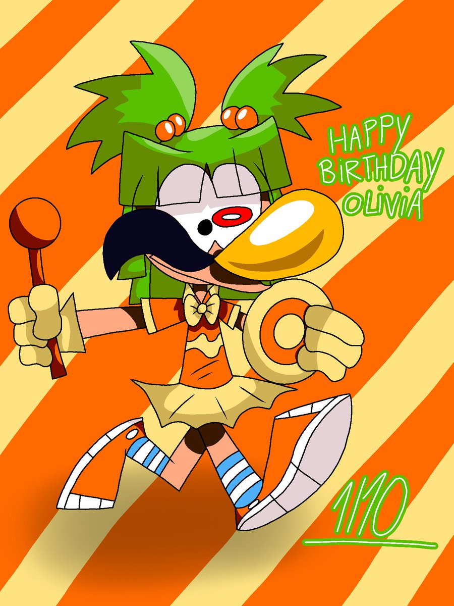 BobMcStoolWork2's tweet photo. Happy Birthday To
Olivia!
------------------------
#HishimiyaTsugaru #OLIVIA #LarryHaty #LARRY  #Beatmania #IIDX #BeatmaniaIIDX #Fanart #DigitalArt https://t.co/UpRP8ntkkm