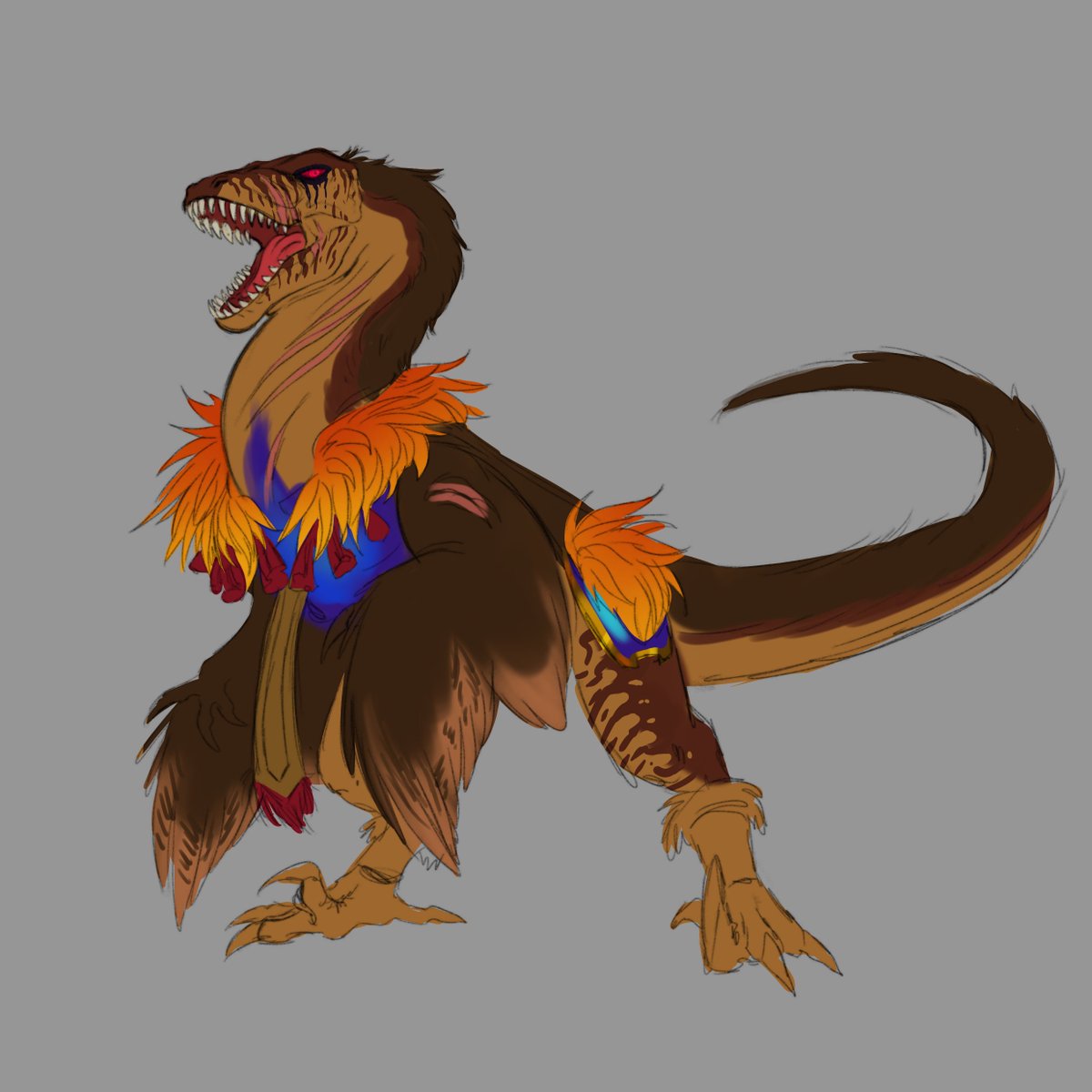 CaininKole's tweet photo. been on a beast wars kick! This is another little fan design idea where I chose to incorporate more modern understandings of dinosaurs as well as some Aztec inspiration. I've been playing around with the idea of Mesoamerican themed beast wars characters..
#transformers #beastwars https://t.co/gxg9LxYtk9