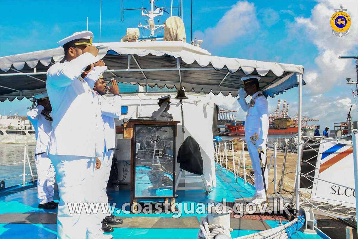 SoitStaff's tweet photo. LIEUTENANT COMMANDER SURANGA RATHNAPRIYA TAKES OVER COMMAND OF SRI LANKA COAST GUARD SHIP SAMUDRARAKSHA   Read More=>>> https://t.co/LEYRwUPZk7
#srilankacoasguard https://t.co/gM8ieuG0oM