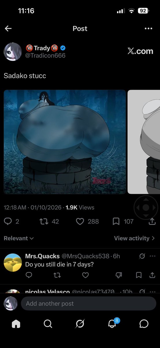 IconTrad's tweet photo. Main w 9k follows vs alt w couple of follows 

 Yeah a real clear example of my acc being shadowbanned

Blue check ain't worth a damn if you're shadowbanned https://t.co/51gnqZVUOX