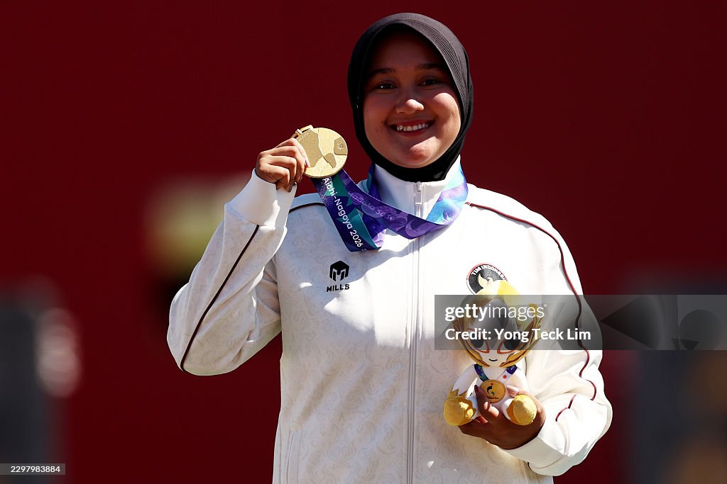 ainurohman's tweet photo. Nurisa Dian Ashrifa, 20 tahun, asal Semarang, mencatat sejarah baru dalam dunia olahraga Indonesia. 

Nurisa adalah peraih emas pertama asal Indonesia dari cabang olahraga panahan di Asian Games.

Hari ini, Nurisa mendulang emas pada nomor individual compound putri. Ini adalah emas No.5 Indonesia di Asian Games 2026. 

 Selamat!