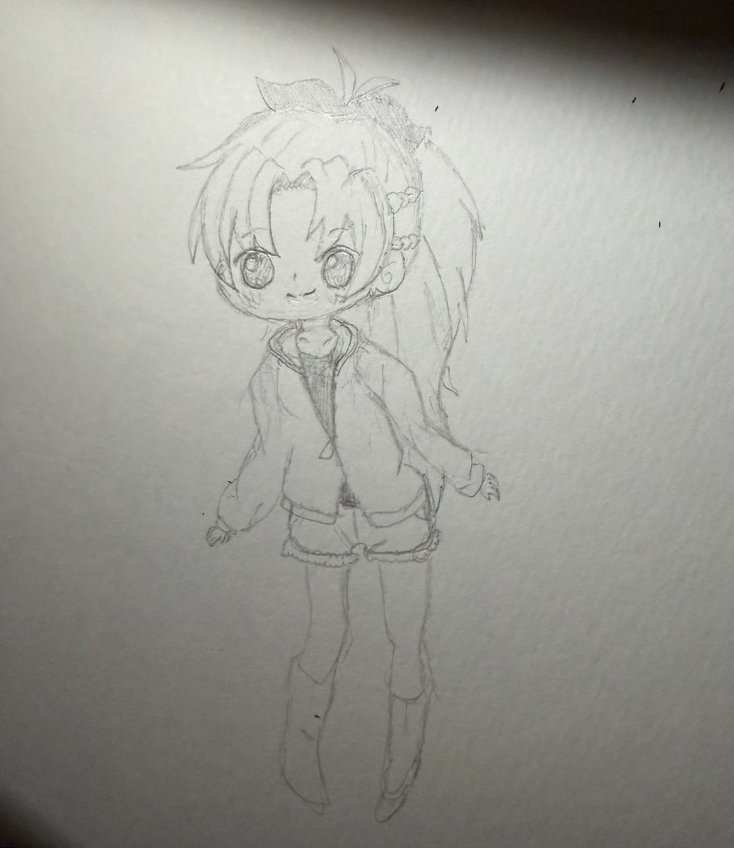 o_chandao's tweet photo. ほぼ模写だし体クソ雑だけど意外と安定してたから絵のリハでもやりたいな〜😗~🎶 https://t.co/Nw8kvD2hRs