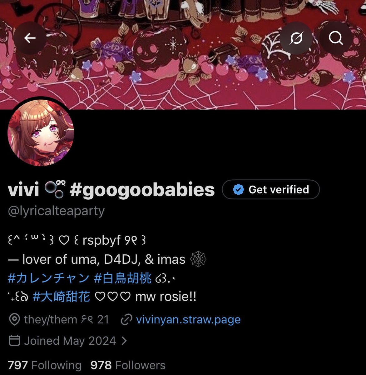 lyricalteaparty's tweet photo. HAAI NEW HALLOWEEN LAYOUT YAAAY
#donut forget me oomfies 🤍🤍 https://t.co/g01FJe0tXC