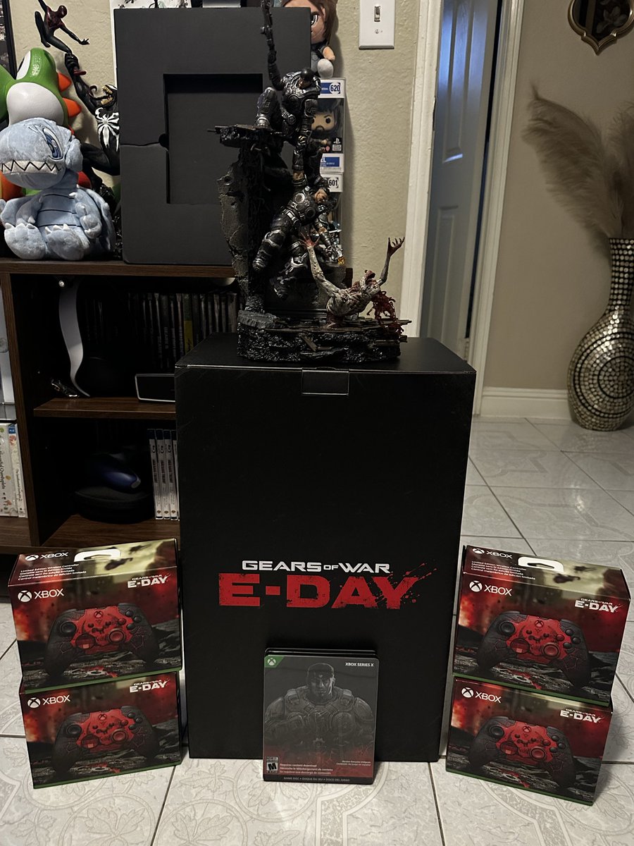 MartinMayhem1's tweet photo. We are ready for Gears of War Eday!! 🫡⚙️❤️ @GearsofWar @XBOX https://t.co/5aXxmtpPqI
