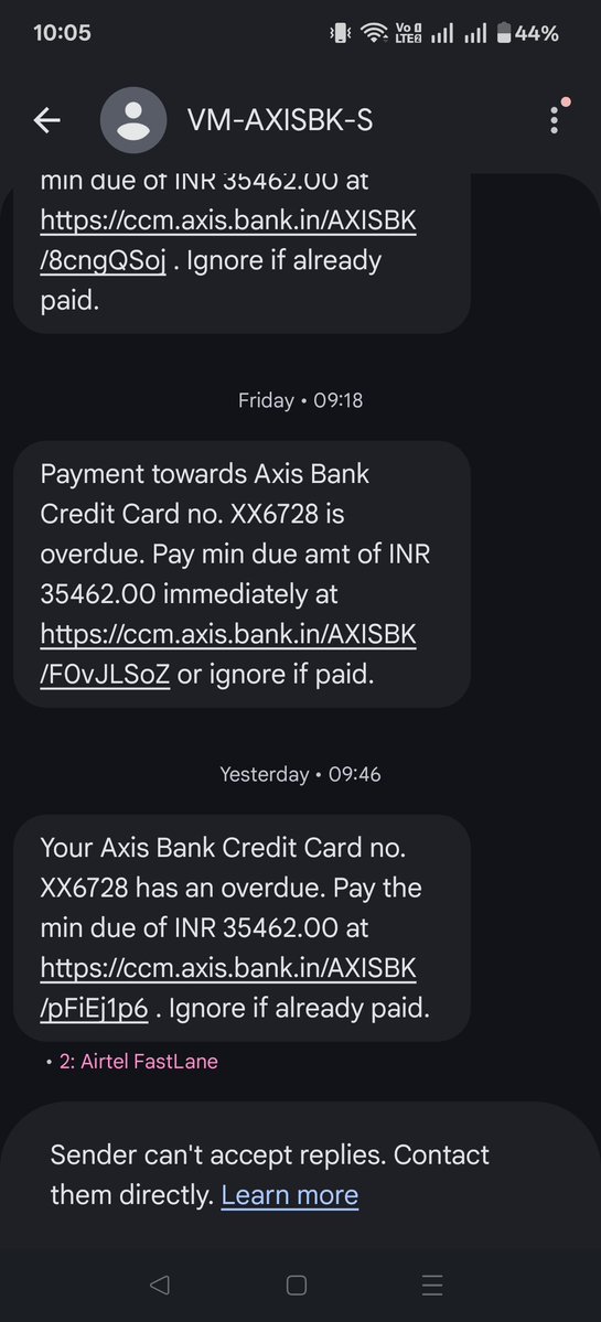 SandeepSh933's tweet photo. Most of here must have got the salary and must be enjoying by now or will this weekend...

But here i am..
Hopeless but still in hope that someone would help me.

I do work now and earn a stable income..but 2/3 times of this goes into my existing debt emi which includes credit cards/loans...

And this condition is the same since last 2/3 years...I was able to manage it with sometimes my friends help and sometimes with my widow mother's help.
She didn't know that I am in so much debt and have taken loans..but rakhi k aspas ek lender ne sister ko phone krdia and btadia..
As i was ashamed and didn't pick up her phone, my brother in law called my mother and told her everything that he has taken loans from here and here and humko lgta hai ye kahin fss to nhin rkha hai. Toh hum aate hain...

Fir mene apne friend se kuch amount lekar us lender ko about 75% amount dedia...but now my mother knows and she doesn't trust me now..

Mere pitaji passed away in 2021 and usk bad se time esa bdla ki aaj din tak nhin smbhla...bina pdhe, smjhe stock market me gwaya...Loan lekar, credit card se lekar...sb kuch brbaad krdia mene...

Par ab bilkul bnd krdia hai and job join kari hai..kyunki market me kbhi aya kbhi nhin aya, par stability chahiye ki kuch toh pakka se aaye.

I don't have money to support myself as more than my salary i am giving out to emi/loans...
Bank recovery agents ne bhi ghar ana chaalu krdia hai, jinko me bar bar kuch na kuch bolkar ya 2000/3000 dalkar thoda time maangta hun...

Mere gharwalon ko pta hai ki loans hain, but itna amount hai and itni jagah se hain, nhin pta hai...
Agar pata lga, toh kya haal hoga mujhe nhin pta..

Or sach bolun to ab itne funds bhi nhin hain ki me unse lekar sb khtm kr paun..

Mujhe in sbse bachalo, jay rathore ke scam ke bad se mujhe pta hai apko vishwas nhi hoga mujhpe...

But mein to ye kahunga ki aap mujhe mat do, seedhe mere cards ya loans close krne me meri madad kardo .

In sbse mera blood pressure bhi kaafi zyada bdh gya hai, 150/100 is normal for me..

Mujhe nahin pta mein kisko tag karun, but i am tagging only the ones i know @DrNimoYadav
@amitkilhor @Raniiisa_

Mein 2 mahine se koshish kar raha hun fundraise krne ki, par aaj din tak kuch nhin hua...

Me kuch screenshots bhi lga raha hun..ap dekh lena

Agar aapko or dekhne honge cards ke, loans ke. Me share kr dunga DM me...
Pr please help me 🙏 

#help #fundme #saveme