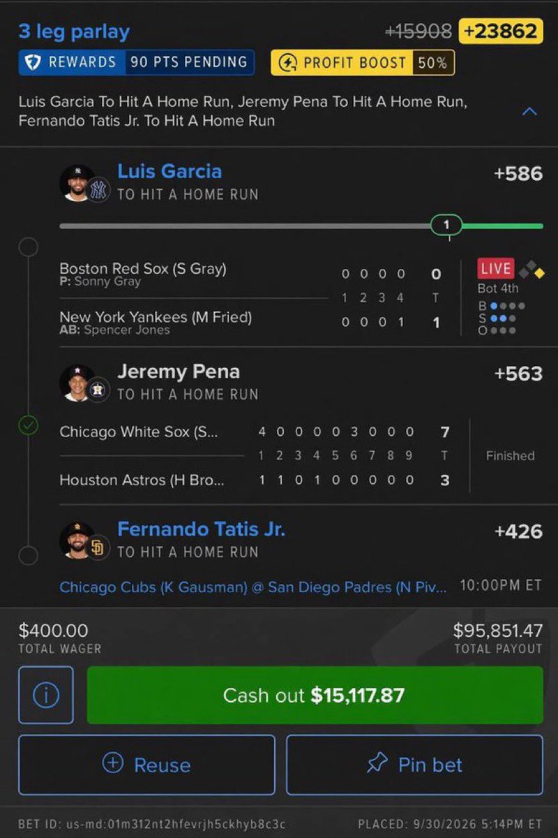 ParlayWithMia's tweet photo. cash out is tempting but I’m locked in for the full fairy tale 🧚‍♀️”

Get ALL My VIP Picks On My Bio 🌟

(Make sure to follow me to get free picks)

#MLB⚾️|#NBA🏀|#CBB🏀|#Prizepicks #PROPS|#POTD📋#PARLAY|#NHL|#Picks #CSGO🔫|#WAKEANDCASH|#WNBA #LaneKiffinHour #Summerleague @Playbook https://t.co/Dzud2E3EDv