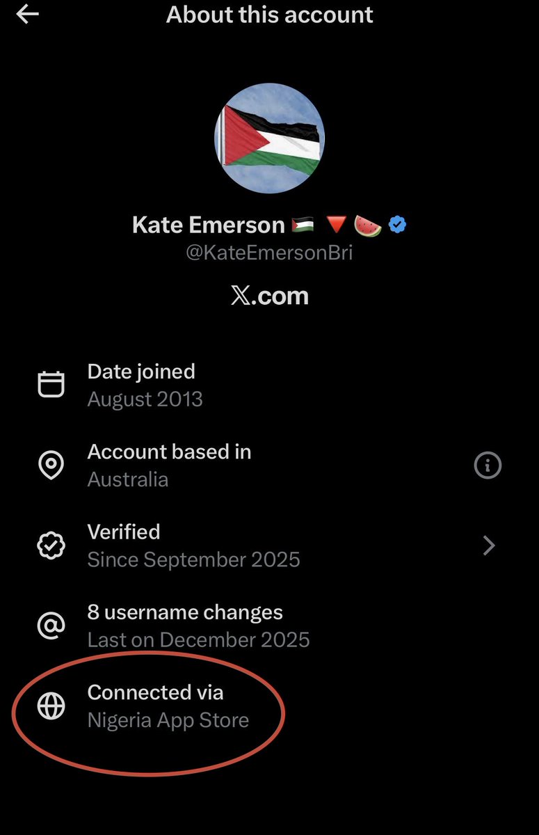 HighAndOutside3's tweet photo. @KateEmersonBri @nazzobetweeting Just another disenchanted Australian Jew who uses the Nigerian App Store. https://t.co/HKBZZ0OAgn