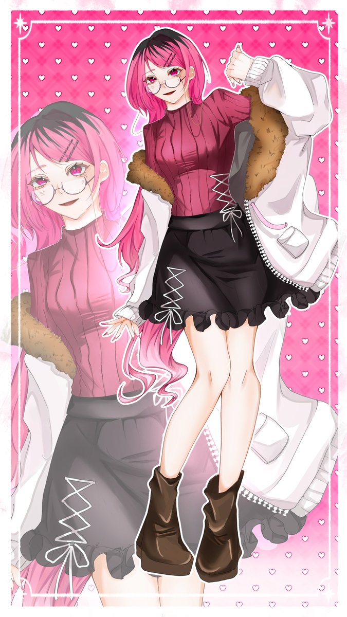 m1pu_3's tweet photo. ✨️ #立ち絵公開チャレンジ達成✨️

💘セルフ受肉ライバー💘

⋆. ݁┈┈┈┈┈┈┈┈┈┈┈┈ ݁.⋆

私の歌を声を聞きに来てくれる？

⋆. ݁┈┈┈┈┈┈┈┈┈┈┈┈ ݁.⋆

全反応お迎え🚗³₃
 #IRIAM準備中 https://t.co/pgbitKNEwY