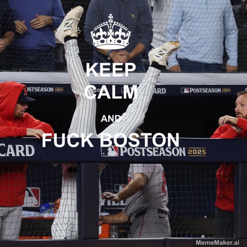 mdestefano14's tweet photo. Keep calm and fuck Boston https://t.co/ChmsEufsZD