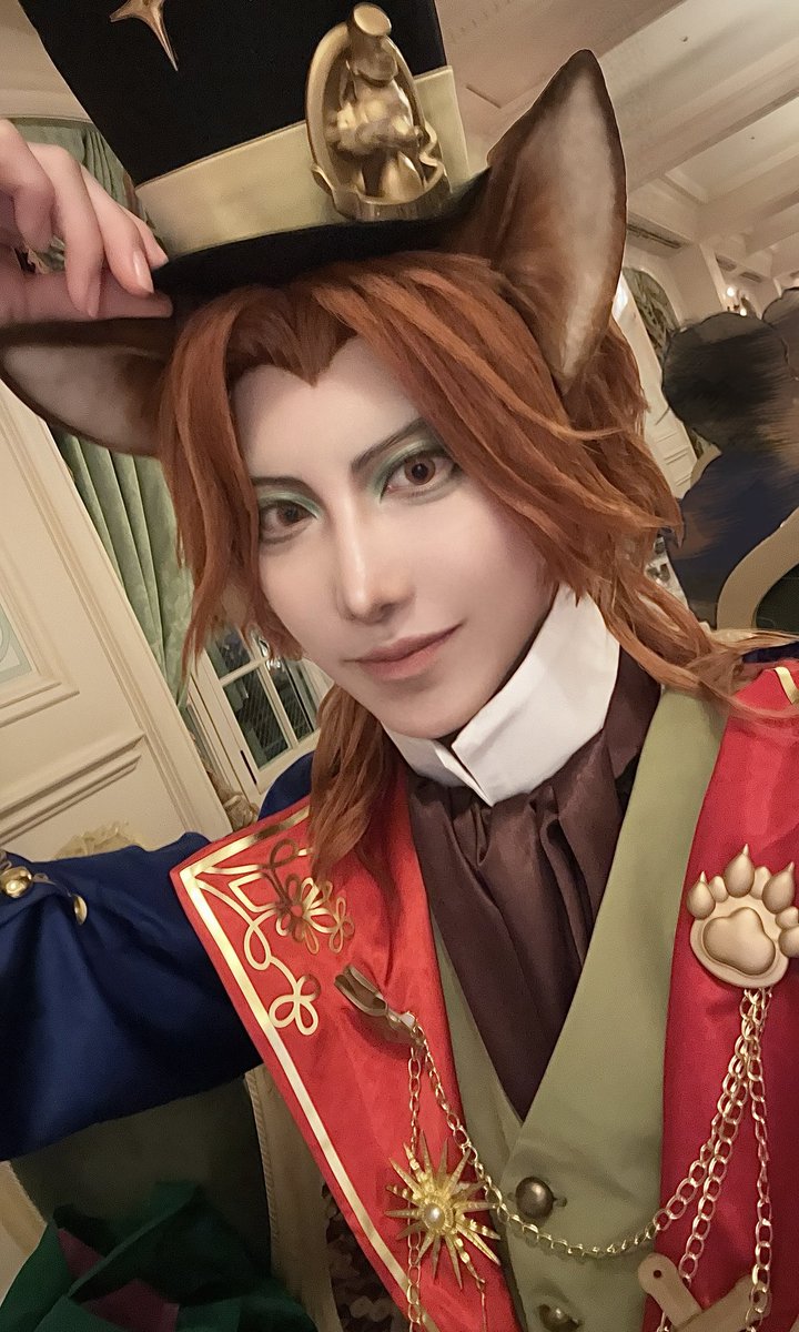 ___Rxxx1201's tweet photo. 30日🌊Dハロ前半最後は🦊さんでした！

#Dハロ仮装2026
#Dハロツイステ https://t.co/hPiAoh1YdT