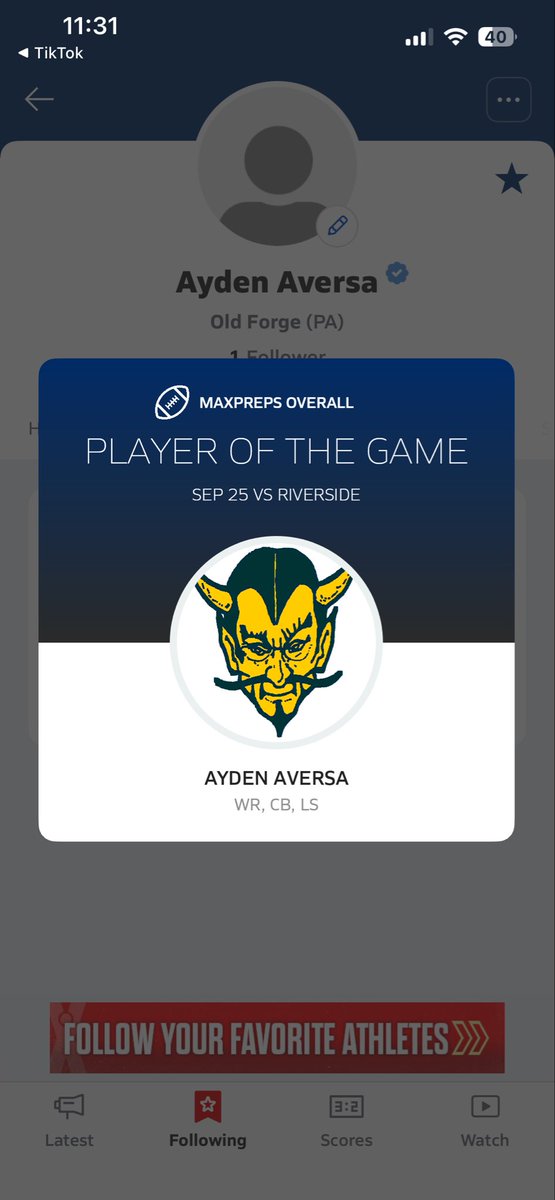 AydenAversaWR's tweet photo. 💪🏈4️⃣ https://t.co/mAF0KXgRVJ