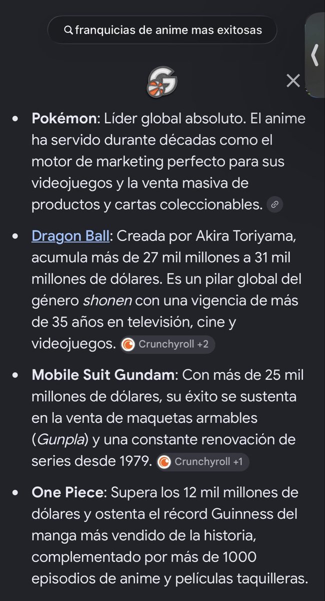 Gonzales_o7's tweet photo. @seikabocchi @PitNeptune Es el manga más vendido? Si,pero como anime no es para nada influyente(no ha influido en ninguna obra) y si hablamos del éxito como franquicia bueno….. 🤷🏻‍♂️ https://t.co/2L4UfbYN1u