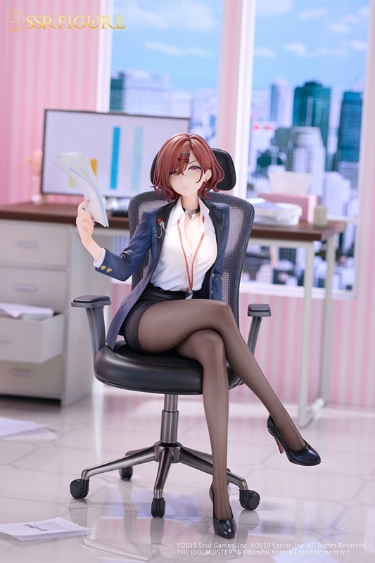 imas_goodscheck's tweet photo. オフィススタイルの樋口円香を立体化✨

【SSR FIGURE アイドルマスター シャイニーカラーズ × 雀魂 樋口円香 おしごとエフォートレス Ver. 1/7 完成品フィギュア】

スーツ姿とクールなポージングに注目！

アニメイトオンラインで予約開始！
https://t.co/2PimdVeeNQ https://t.co/fqqB7k5JeI