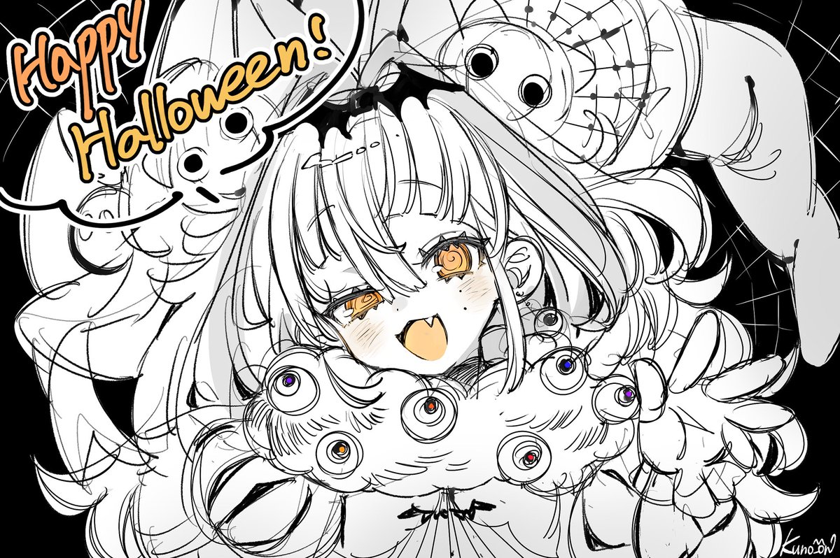 kuno_on's tweet photo. ハロウィン月間だ〜 https://t.co/jiZzod9pdd